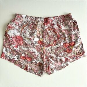 PAPINELLE Floral Sleep Shorts / Size M